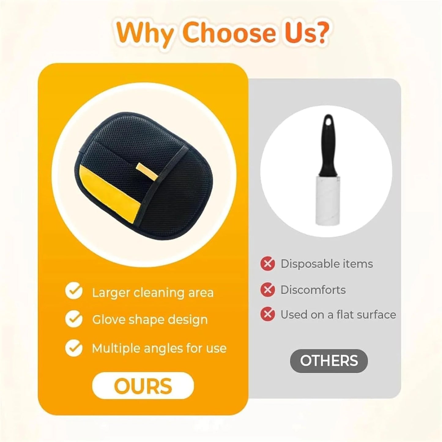 PurrfectGlove™ – Reusable Electrostatic Pet Hair Remover for Cats & Dogs