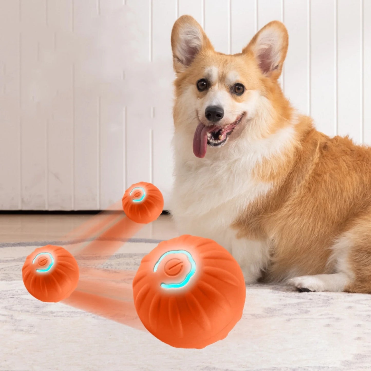 BounceBuddy™ – Smart Interactive Dog Ball